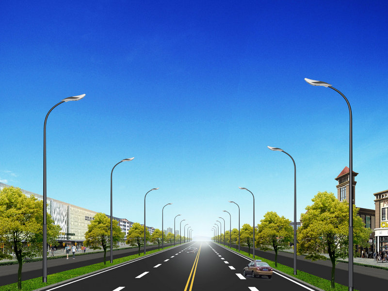 LED街灯：未来の都市を照らす緑の光